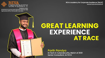 Great Learning Experience at RACE | Endorsement | Parth Pandya M.Tech Cybersecurity Batch 2021