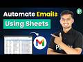 Automate Emails Like a Pro Using Google Sheets