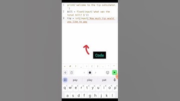 Tip Calculator #python #coding