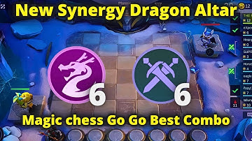 MAGIC CHESS GO GO NEW SYNERGY DRAGON ALTAR TUTORIAL | MLBB MAGIC CHESS BEST SYNERGY COMBO TERKUAT