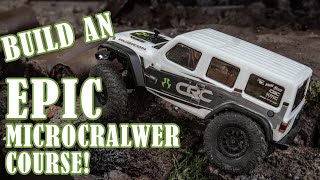 How to build a cheap and easy micro crawler indoor course