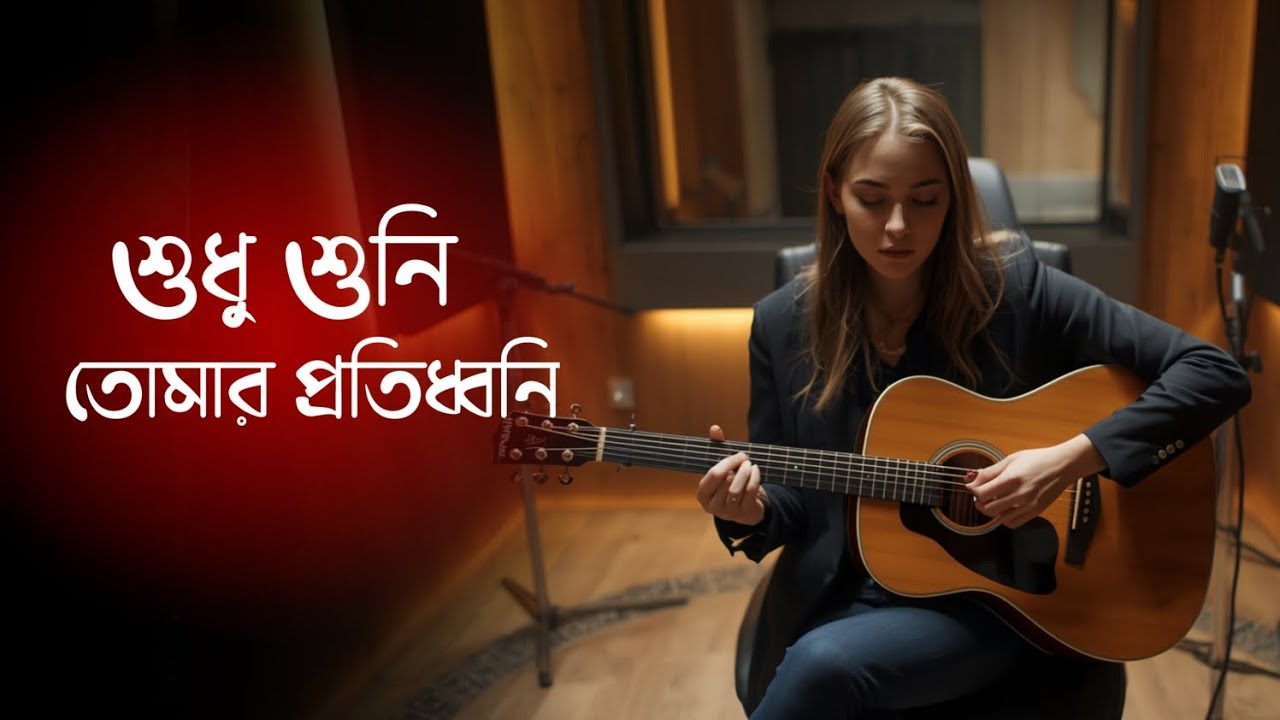 শুধু শুনি তোমার প্রতিধ্বনি | Shudhu Shuni Tomar Protidhoni | Bengali Sad Song 2025
