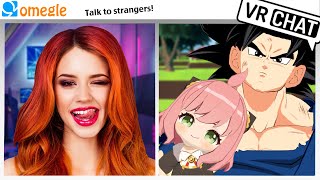 Omegle But I am Anime Characters