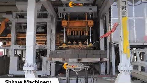 How to make concrete blocks without pallet--QT18-25 pallet free block making machine