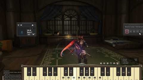 FINAL FANTASY XIV - All guitar tones (bard performance riff)