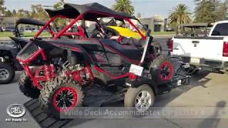 UT2500 Powersports Trailer Features - K&L Supply Co.