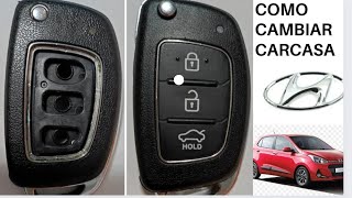 Como cambiar carcasa de mando de Hyundai i10   i20.    i30