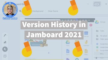 How to see Jamboard Version History