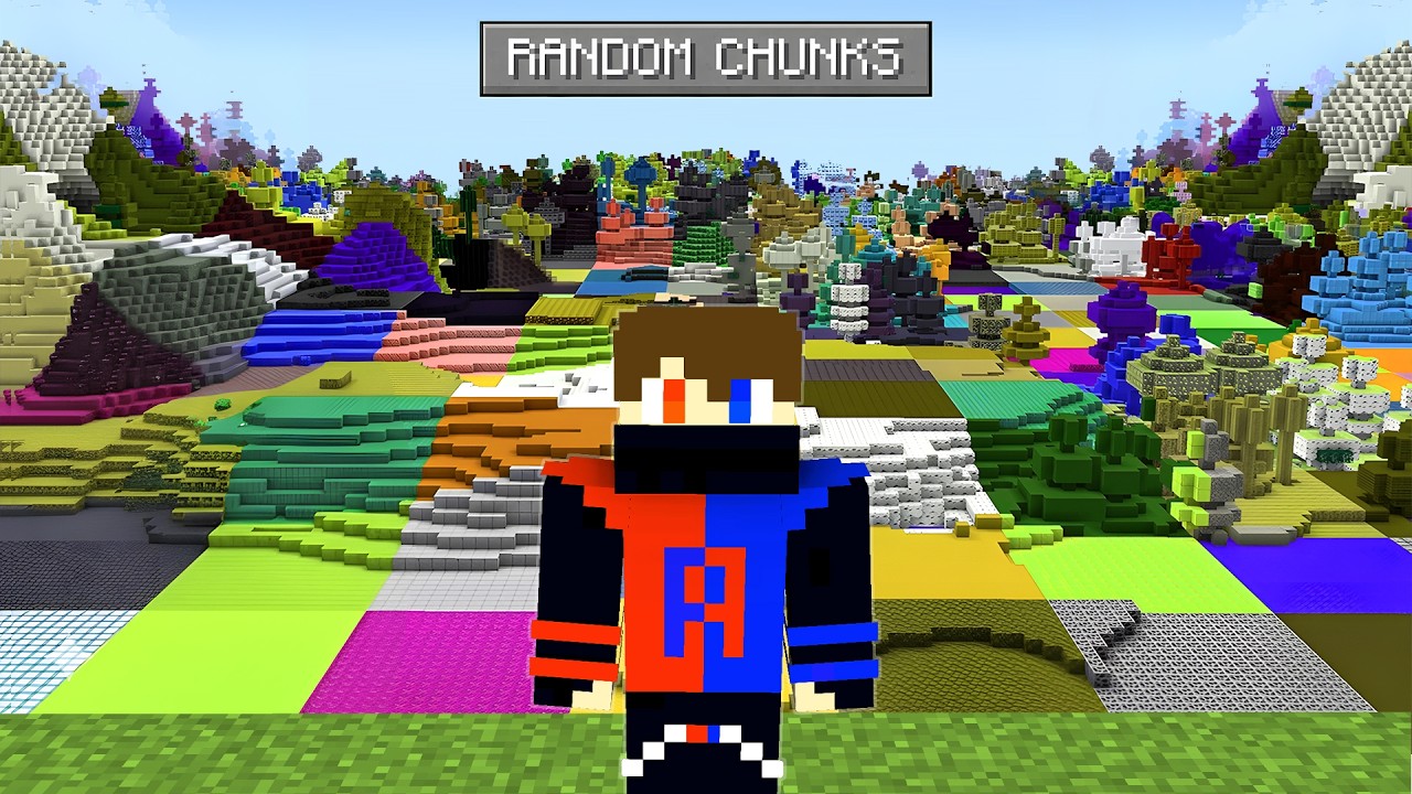 Minecraft, But Chunks Are Random