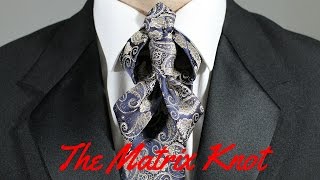 How To Tie a Tie  The Matrix Knot