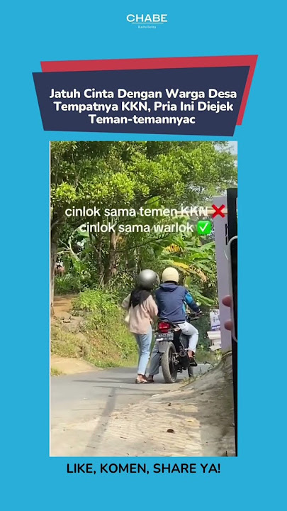 Jatuh Cinta Dengan Warga Desa Tempatnya KKN, Pria Ini Diejek Teman-temannya