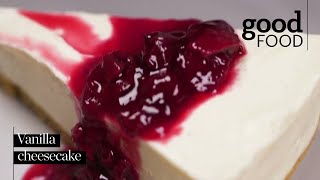 How To Make Vanilla Cheesecake