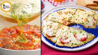Tomato Cheese Omelette - Breakfast / Sehri Recipe by Food Fusion