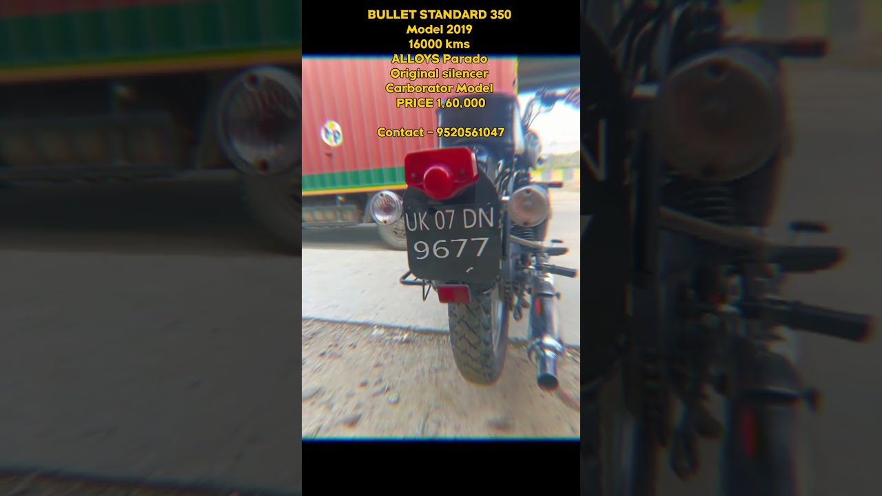 Bullet Standard 350 For Sale Muzaffarnagar Second Hand Highlights Viralshorts