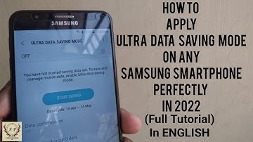 How To Enable Ultra Data Saving Mode Perfectly on Any Samsung Smartphone in 2022⚡Full Tutorial ⚡ Eng