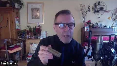 HarmonicaUK Lockdown Sessions - Ben Bouman - Tongue block v. pucker: why/when to use each method