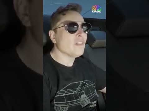 Elon Musk & Jay Leno Take a Drive in Tesla's Cybertruck #shorts