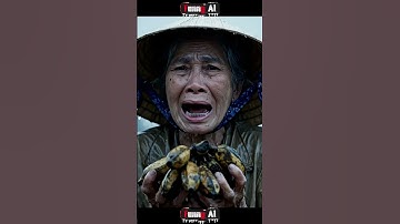 Chuối bẩn hết rồi , các cháu thương cụ thì cho cụ 1 like 1 đăng ký #ai #funnyai #funny