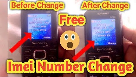 Seashark s786 imei change code 2024|| All china mobile imei number change code #ptacode #imeichange