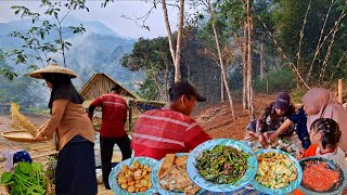 NASI HASIL PANEN DADAKAN ADA MANIS MANISNYA BIKIN GA MAU BEEHRNTI MAKAN