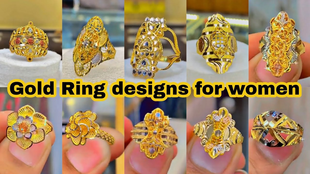 180 + Gold Ring Designs Online in India