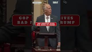 GOP Senator Tillis Gives Trump Bad News On The Save America Act #shorts