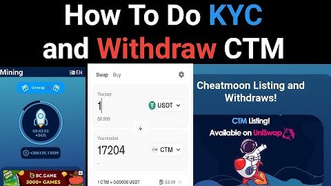 How To Do Cheatmoon KYC and Withdraw CTM Token #CheatmoonKYC #CTMwithdrawal #CTM