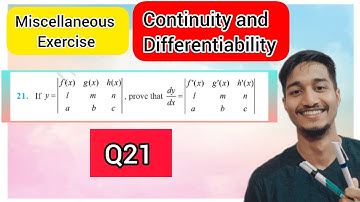 Question 21 miscellaneous ch 5 class 12 | ch 5 miscellaneous class 12 q21