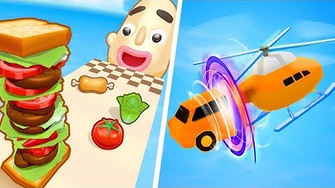 Shape-shifting | Sandwich Runner - All Level Gameplay Android,iOS - NEW APK UPDATE