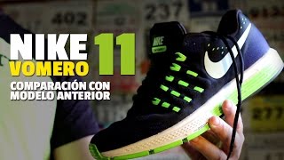 NIKE AIR ZOOM VOMERO 11, reseña y comparativa con versión 9