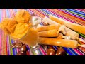 Receta de Helado y Marcianos de Lúcuma *postres y dulces del Perú fácil y rápido de preparar.