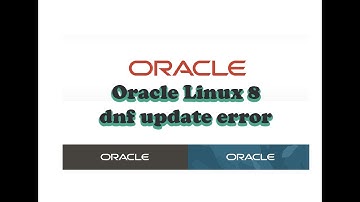 Oracle Linux Server 8.9  dnf update error