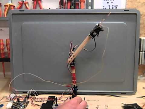Servo Spiel mit Arduino, heißer Draht - YouTube