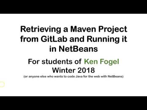 Video: NetBeans Maven'i destekliyor mu?