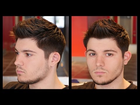 youtube cutting men's hair with clippers
