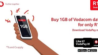 How to buy data from VodaPay  - 1GB for R1 all net-data by Vodacom (IsiZulu and English) screenshot 4