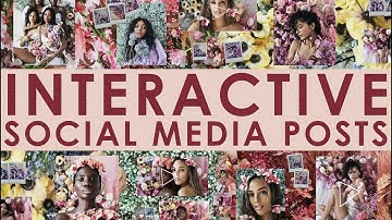 creating interactive social media posts.