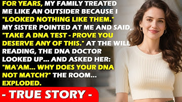 My sister forced a DNA test to prove I don’t deserve the inheritance — but the results left her pale