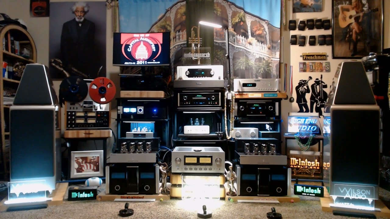 WILSON AUDIO WATT PUPPY 8,LUXMAN L 590 AX 2,EVERSOLO DMP A6 MASTER