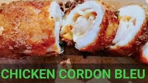 HOW TO MAKE CHICKEN CORDON BLEU IN 3 INGREDIENTS