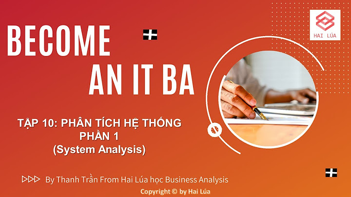 Hệ thống là gì trong môn phân tích thiết kế