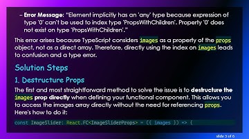 Solving the string array Indexing Issue in ReactJS with TypeScript