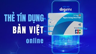 Đăng ký Thẻ tín dụng BẢN VIỆT Online | Không cần chứng minh thu nhập | RÚT TIỀN Thẻ tín dụng