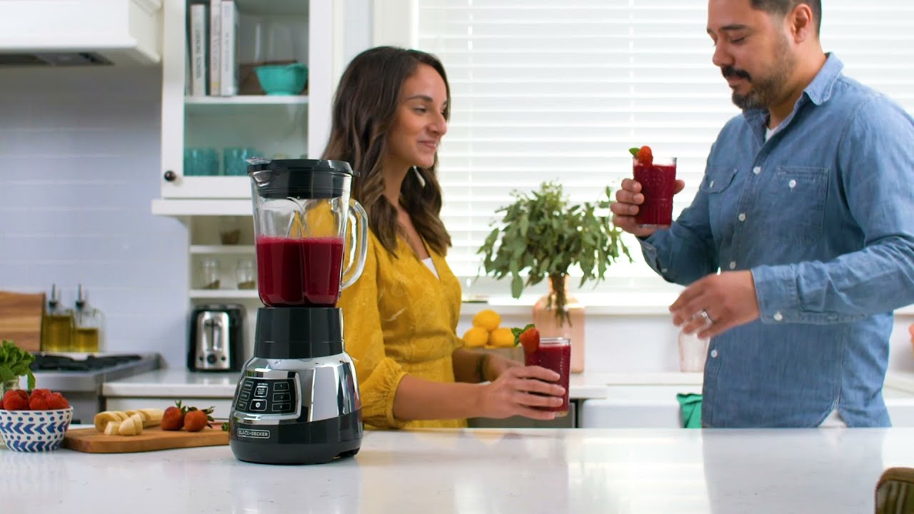 The BLACK+DECKER™ Quiet Blender  Less Noise. More Power.* 