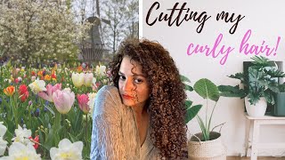 I got curly curtain bangs (?!) 💇🏽‍♀️ //VLOG ⭐️// book recs, brunch &amp; sunny Amsterdam