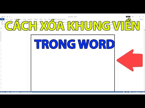 #1 Cách xóa khung viền trong word cực kỳ đơn giản Mới Nhất