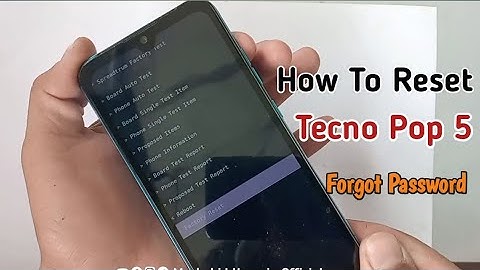 How To Reset Tecno Pop 5 | Factory Reset Tecno Pop5 Forgot Password | All Tecno Factory Reset