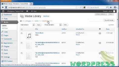 WP 3x Tutorial 31: Adding Videos Photos and Other Files to Your Site