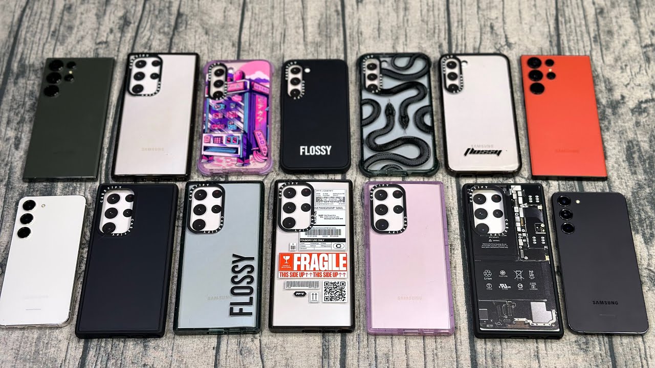 Samsung Galaxy S23, S23+, S23 Ultra - Casetify Case Lineup 