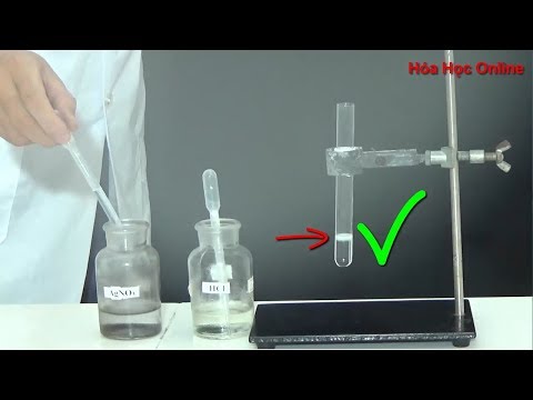 Video AgNO3 HCl, Nhận biết ion Ag , Tính chất hóa học của... - youtube